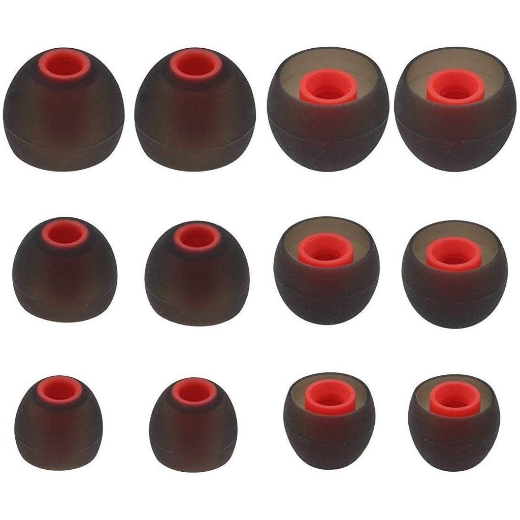 เปลี่ยนซิลิโคน Eartips Eargels หูฟังเคล็ดลับหูใช้งานร่วมกับ Senso, Zeus, Otium, Hussar, Sony MDR, Tozo, Mpow หูฟังและหูฟัง