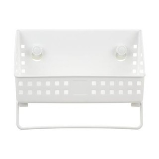 ตะกร้าแขวนติดผนังสูญญากาศ R1820 สีขาว Kitchen Storage Baskets&amp;Organization