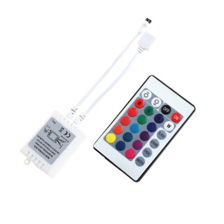 24 Button Wireless RGB LED Light Controller Ir Remote 12v Dimmer