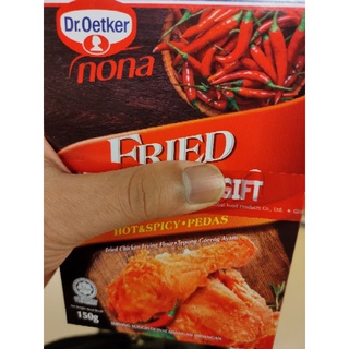 Dr Oetker nona Fry Chicken حلال HOT 🔥 SPICE 150g