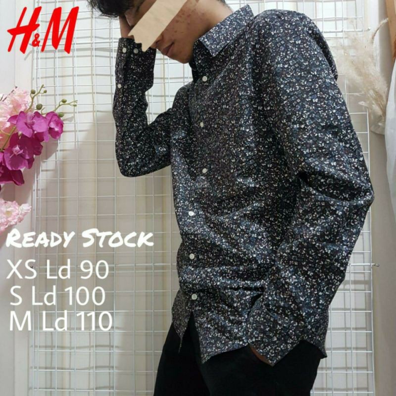 H&m KEMEJA Hnm Iron Branded Men& 39;s Shirts / H&M Men& 39;s Shirts / HM Men& 39;s Shirts