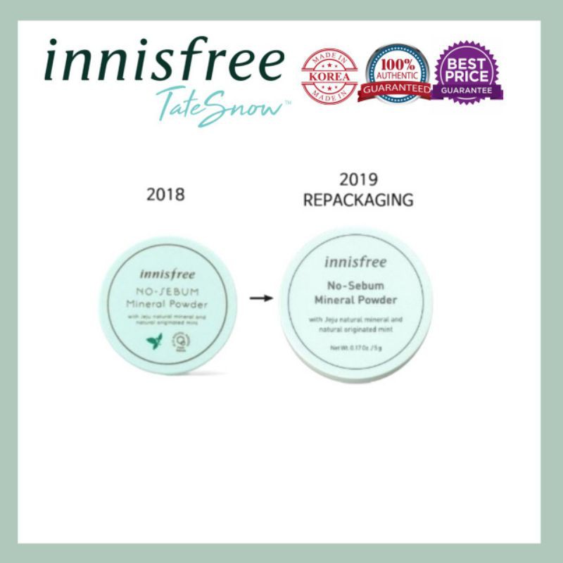 Innisfree No Sebum Mineral Powder | Shopee Thailand