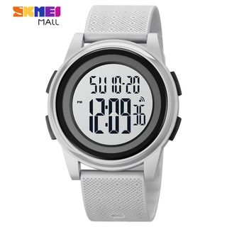 Skmei 1895 นาฬิกาข้อมือโครโนกราฟ นับถอยหลัง มีไฟ LED 50 เมตร สําหรับผู้ชาย