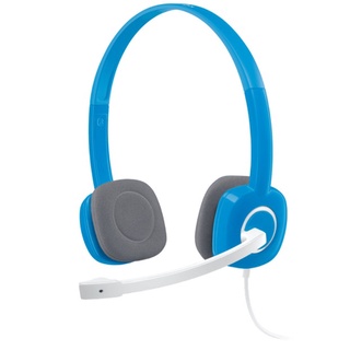 LOGITECH H150 Stereo Sound with Noise Cancelling Microphone Headset 3.5mm BLUE