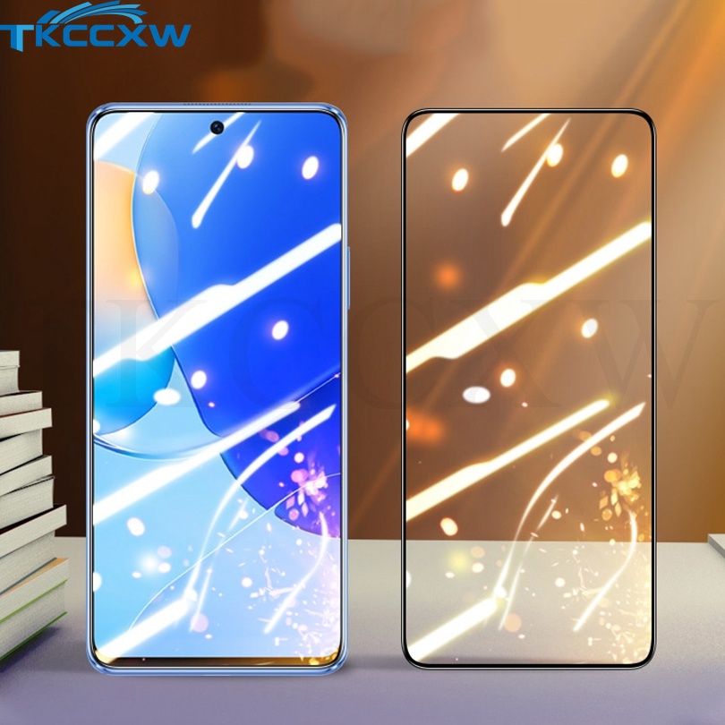 ฟิล์มกระจกนิรภัยกันรอยหน้าจอ แบบเต็มจอ สําหรับ Huawei P50E P50 Pro Nova 8i 7 9 SE 8 SE Youth 7 8 9 P