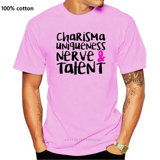 เสื้อยืด ผ้าฝ้าย พิมพ์ลายการ์ตูน charisma singularity nerve talent Rupaul Drag Queen สําหรับผู้ชายS-5XL