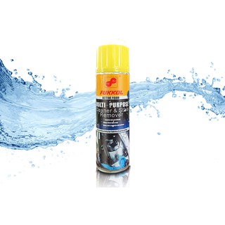 Fukkol Multi Purpose Foam Cleaner Effective โฟมอเนกประสงค์ ทำความสะอาดเบาะหนัง โฟมซักแห้ง พรมในรถ ล้างไฟหน้า ขัดไฟหน้า