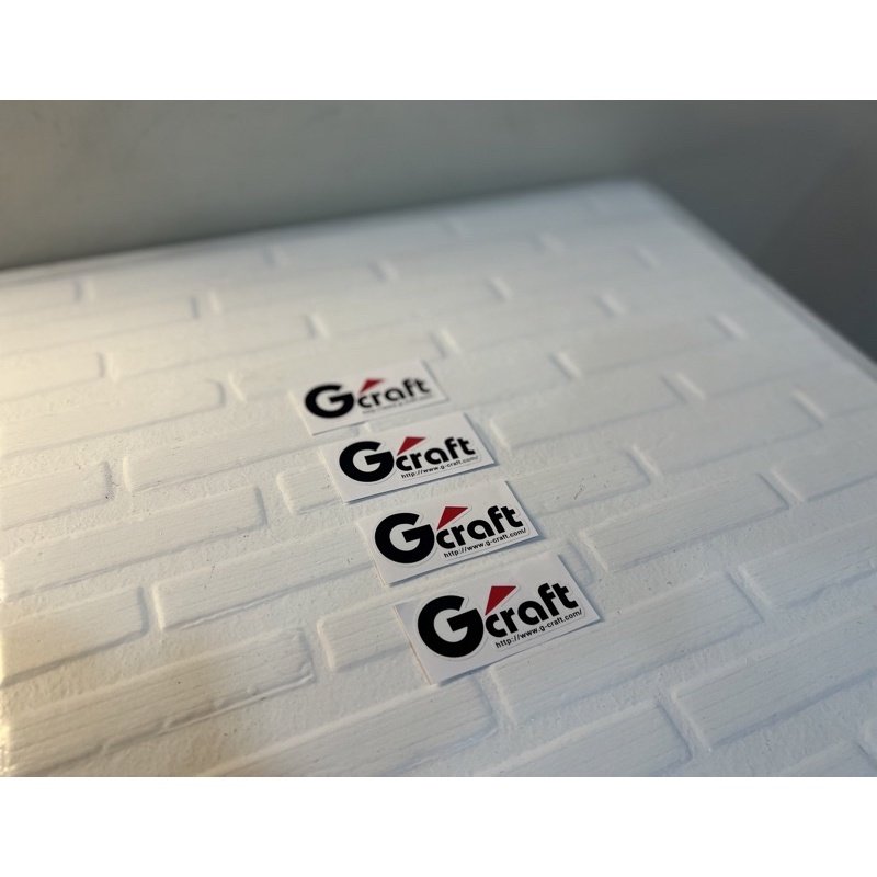 sticker G-craft ชิ้นละ เคลือบหนา