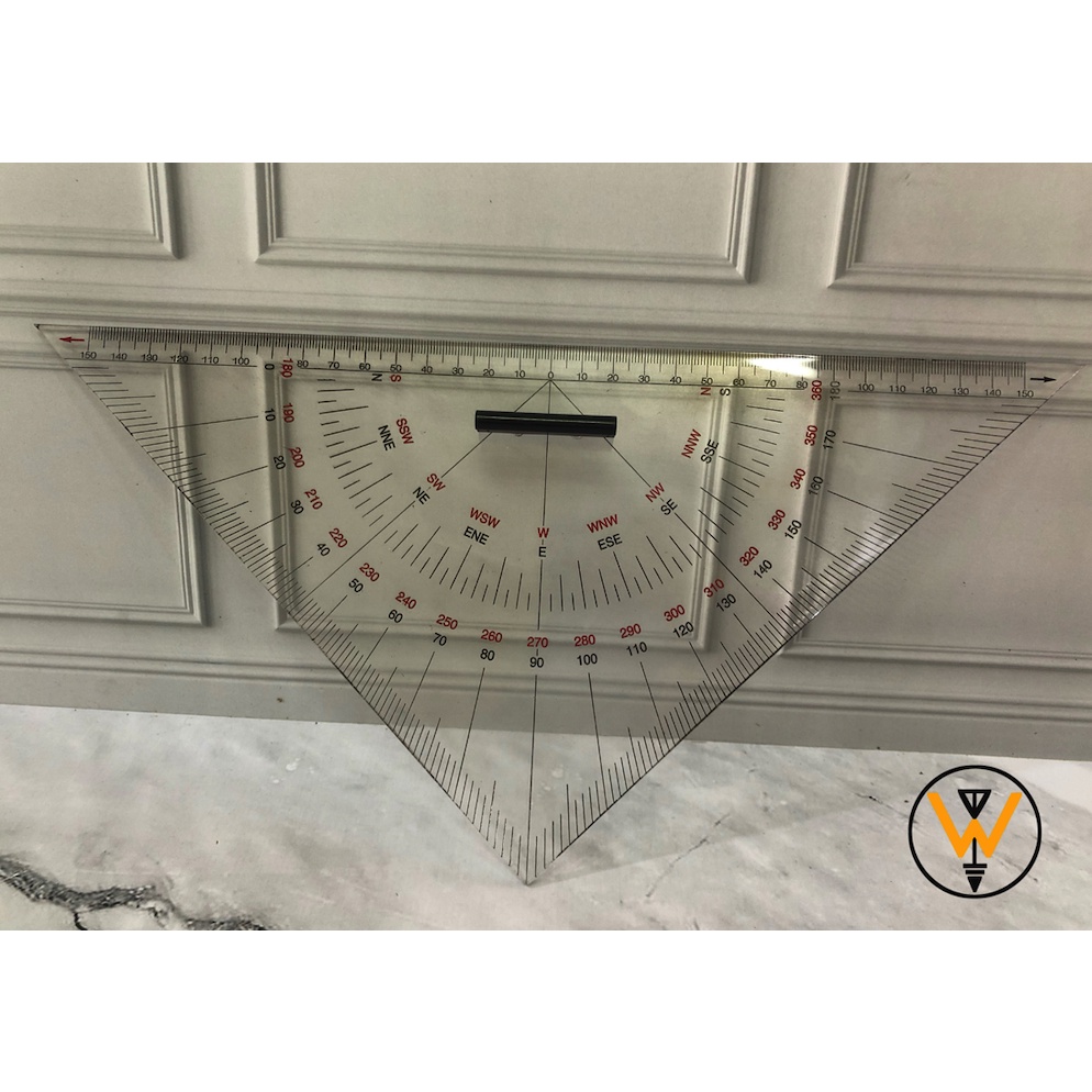 TRIANGLE NAVIGATION RULER NAVIGATION RULER