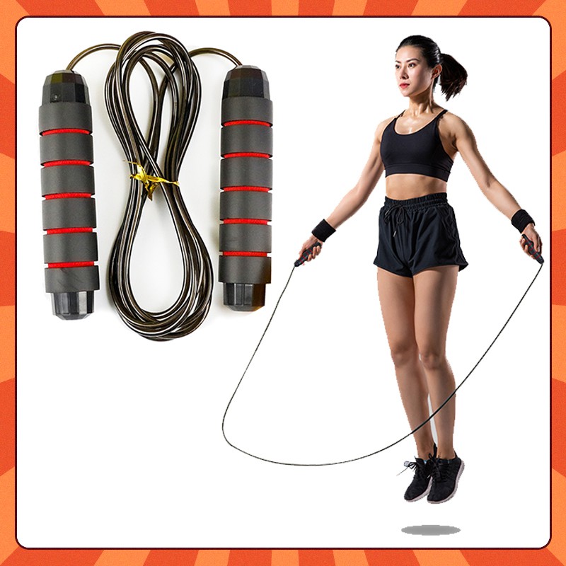 เชือกกระโดด ที่กระ เผาผลาญพลังง Jumping Rope กระ เชือกออกกำลังกาย