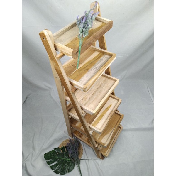 ชั้นวางต้นไม้ 6ชั้น พับเก็บได้ seller own feetค่าส่ง 79บาทเท่านั้นถูกมาก - รูปที่ 6