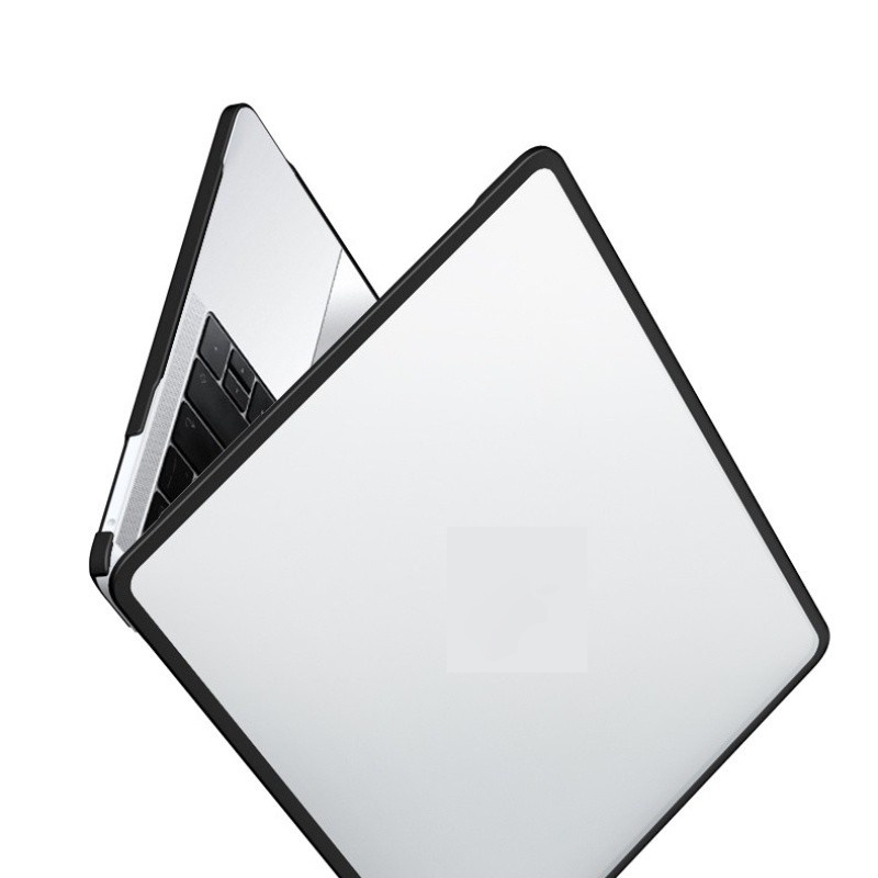 เคสแล็ปท็อป ขอบซิลิโคน TPU PC นิ่ม ผิวด้าน สําหรับ Macbook Air 13 Case A2337 Air 15.3 A2941 Macbook Pro16 A2780 2023 Cover M1 2021 Mac Pro 14 M2 Pro 13