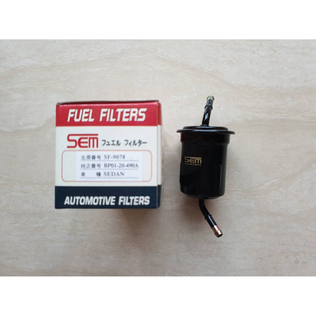 กรองเบนซิน MAZDA 323 SEDAN ลูกเหล็ก ราคาลูกละ 180 บาท