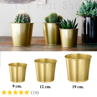 กระถางต้นไม้ Plant pot วัสดุ Galvanized steel, Plastic foil มี 3 size ใช้ได้ทั้งในและนอกอาคาร น้ำหนักเบา