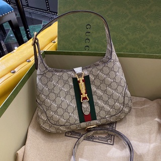 พรี​ Gucci x Balenciaga Jackie 1961 กระเป๋าแฟชั่น636706กระเป๋าสะพายไหล่กระเป๋าสะพายข้าง