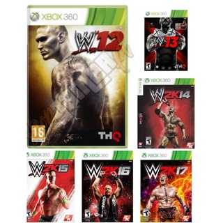 เกมมวยปล้ำW2K12-17เกม xbox 360 สำหรับเครื่องแปลง rgh เท่านั้น