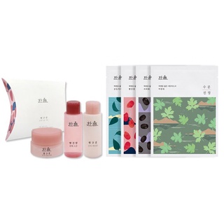 Hanyul Pure Artemisia, Se Ri Tae Mask Sheet, Essential Kit 3items (Essential Skin Softener 18ml, Emulsion 18ml, Cream 10