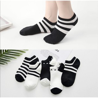 D Sock พร้อมส่ง!! ถุงเท้าข้อสั้นสไตล์​ญี่ปุ่น