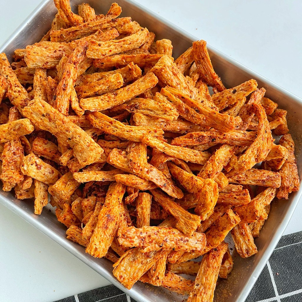 (เจ) น้ำพริกฟองเต้าหู้กรอบ By SP FOODS ไม่มีส่วนผสมของเนื้อสัตว์ น้ำพริก เห็ดเข็มทอง สาหร่าย - รูปที่ 7