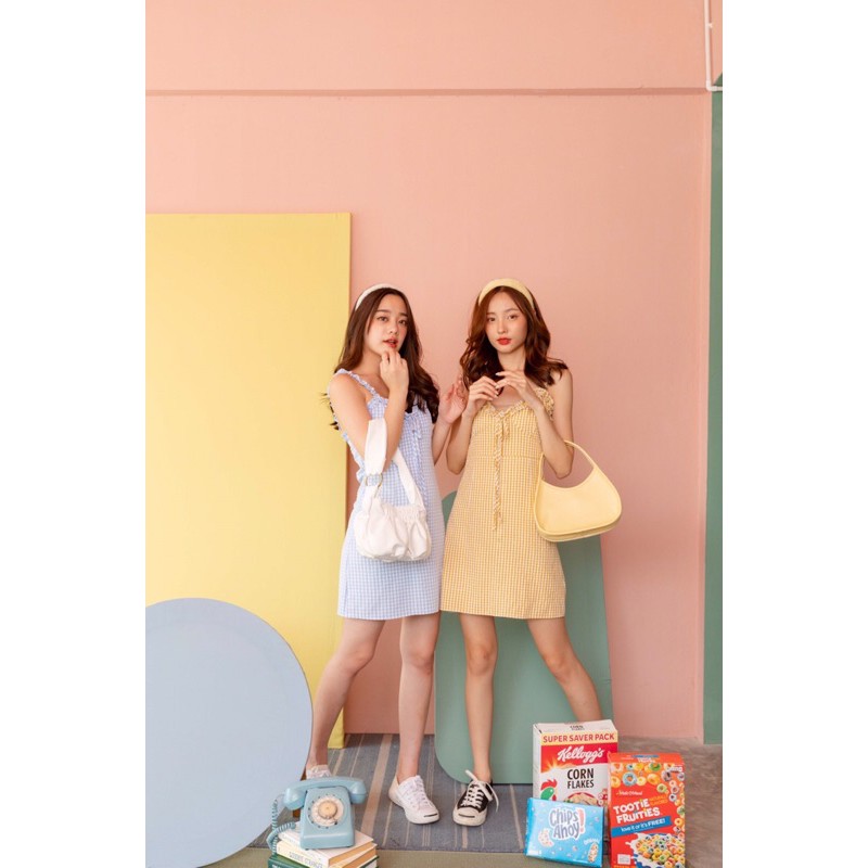 3pcs.basket Mini Scott dress