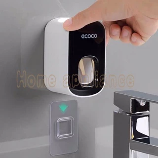 ECOCO เครื่องบีบยาสีฟัน มี2สี อัตโนมัติ ติดตั้งง่าย ไม่เจาะผนัง E1922