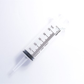 [50 mL] ไซริงค์ สำหรับให้อาหาร Nipro syringe หัวกลาง / กระบอกพลาสติก ให้อาหารเหลว