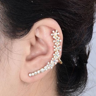 Cilp Earring(ต่างหูแบบด้านบนหนีบหูด้านล่างเจาะหู)