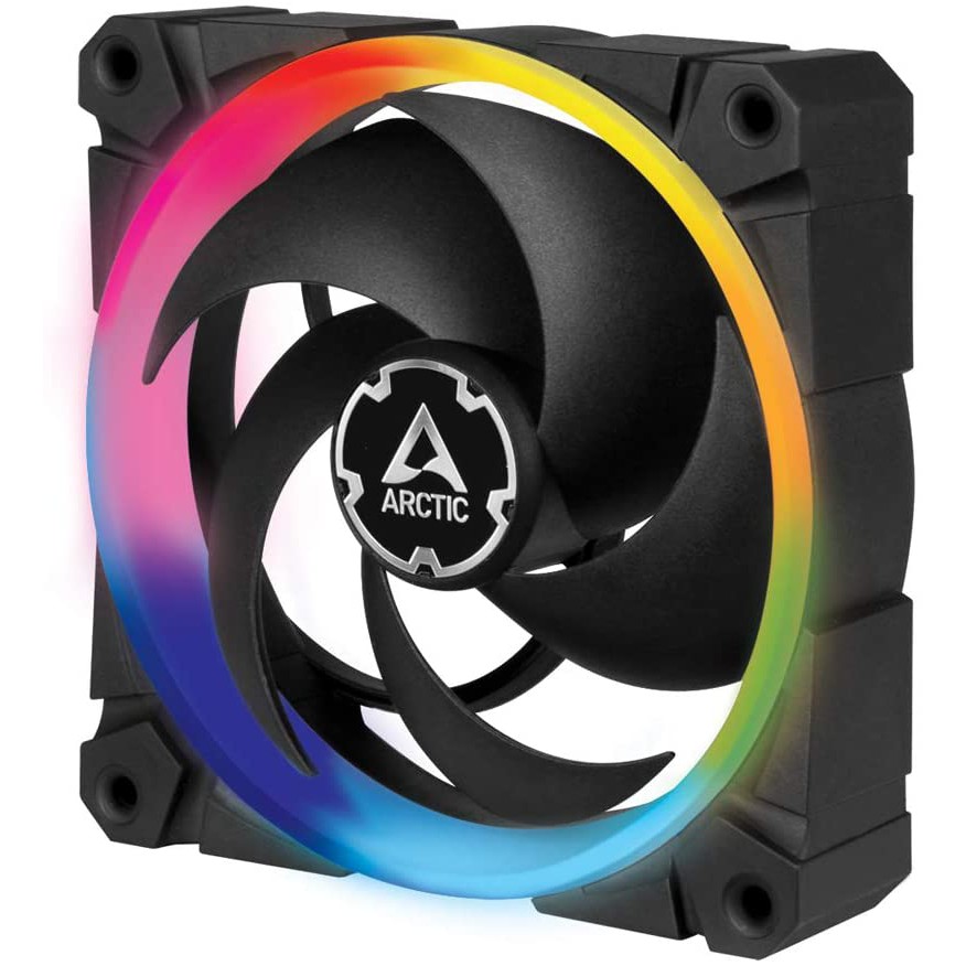 ARCTIC BioniX P120 A-RGB - 120 mm Pressure-Optimised Fan with A-RGB, PWM, Cooler, 400-2300 RPM - Black