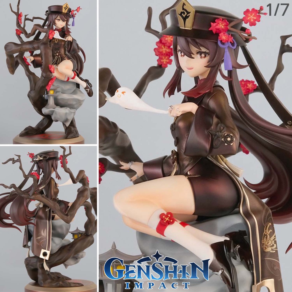 Figure ฟิกเกอร์ KATATI Studio จากวิดีโอเกมผจญภัย กาชาปอง Genshin Impact เก็นชินอิมแพกต์ Hu Tao Hutao