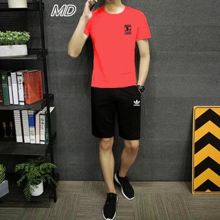 Adidasอาดิดาสคลาสสิกแขนสั้นนำเข้าผ้าฝ้ายสบายระบายอากาศของแท้ Adidasอาดิดาสคลาสสิกแขนสั้นนำเข้าผ้าฝ้ายสบายระบายอากาศของแท้
