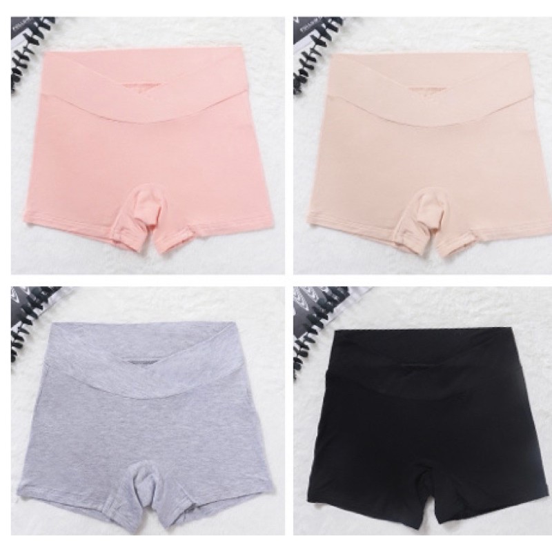 พร้อมส่งกางเกงซับในเอวต่ำผ้ายืด