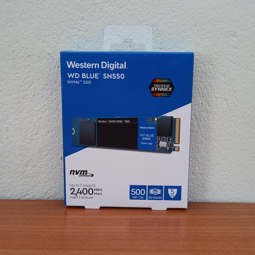 WD Blue SN550 500GB SSD NVMe M.2 2280 M2 - thaloeng_lek - ThaiPick
