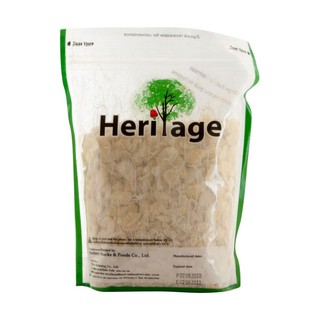 Heritage Raw Blanched Sliced Almonds 454g เฮอริเทจอัลมอนด์สไลซ์ลวก 454 กรัม