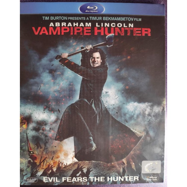 Blu-ray Abraham Lincoln Vampire Hunter with Slipcover บลูเรย์ Abraham Lincoln Vampire Hunter ปกสวม ม