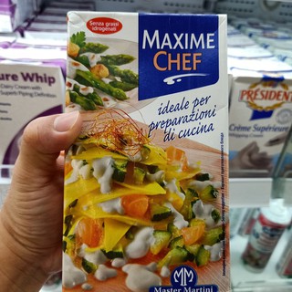 ecook แม็กซิม เชฟ ครึมเทียม ธรรมดา ยูเอชที maxime chef uht non dairy cream 1ลิตร