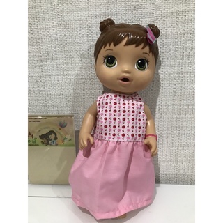 Baby alive doll ของแท้ แถมชุดที่ใส่ สภาพ90%