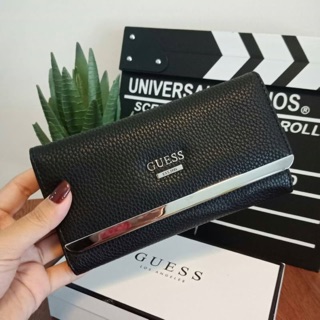 แท้ 💯%Guess leather wallet