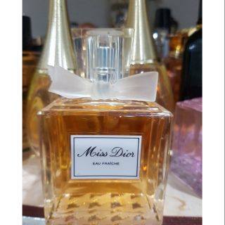 Miss dior  eau fraiche • 100ml. • nobox • ราคาส่ง 1500 ems 50