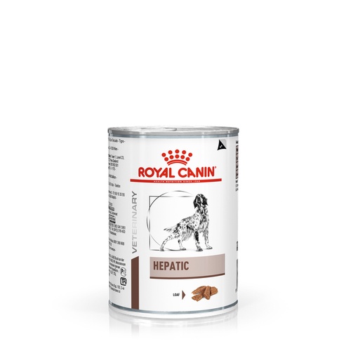 Royal canin Hepatic can  อาหารสุนัขประกอบการรักษาโรคตับ ชนิดเปียก (HEPATIC)