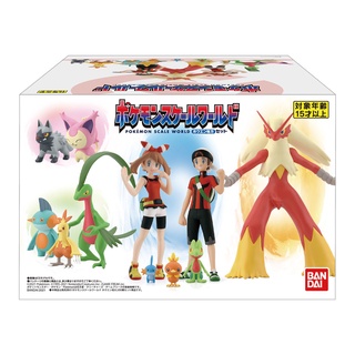 แยก Bandai Pokemon 1/20 Scale World Hoenn Region โปเกม่อน โมเดล มือ1 NEW