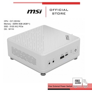 [Pre-Order] MSI Cubi 5 10M-426TH สีขาว เดสท์ท็อปขนาดเล็ก มินิพีซี Mini PC