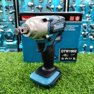 {ผ่อน0%3เดือน X 950บาท} MAKITA DTW-190Z บล็อกไร้สาย 1/2" 18V  **เครื่องเปล่า ไม่รวมแบตเตอรี่ ไม่รวมแท่นชาร์ท**