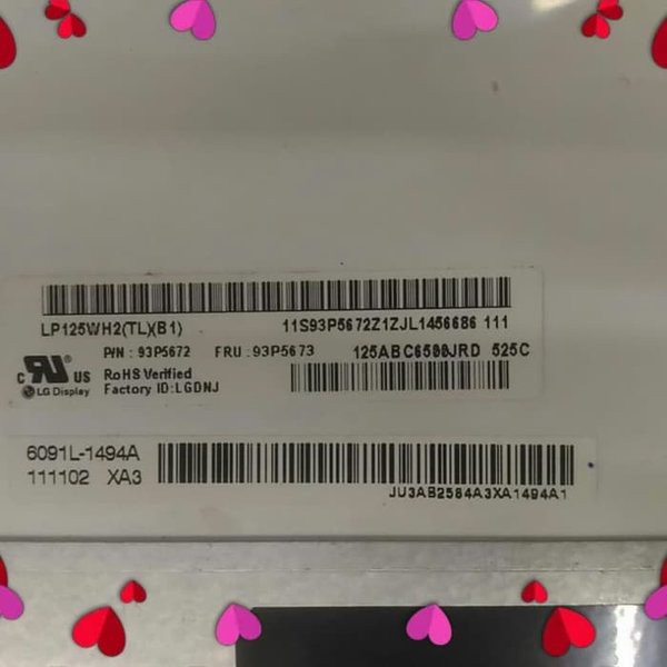 Led lcd Thinkpad X220 X220i X230 X230i