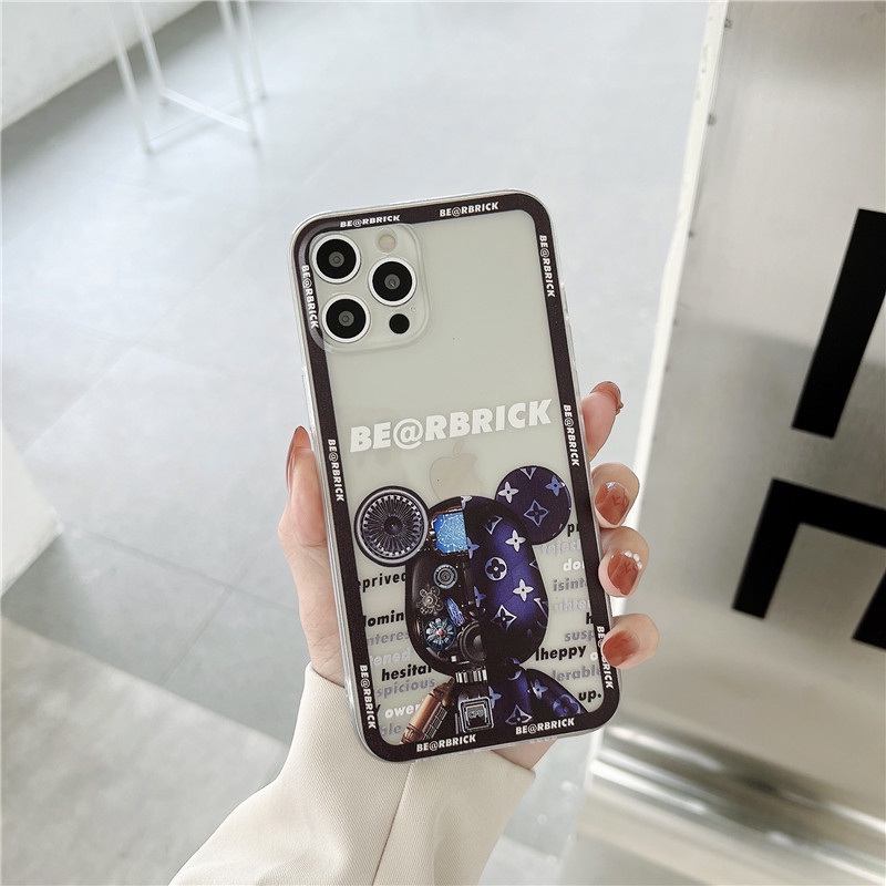 Xiaomi 8 9 10X 10XPro 5g 10 10Pro 10lite 10S PocoM3 PocoX3 11 11Pro 11Ultra 11lite Redmi 9T Note7 Note8 Note8Pro 9 9A Note9 Note10 4G Phone Case Mechanical Violent Bear TPU Soft Cover กรณีศึกษา #8