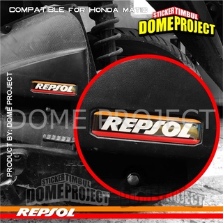 สติกเกอร์โลโก้ ESP 3D REPSOL BOX FILTER VARIO BEAT PCX อุปกรณ์เสริม สําหรับรถจักรยานยนต์ Honda