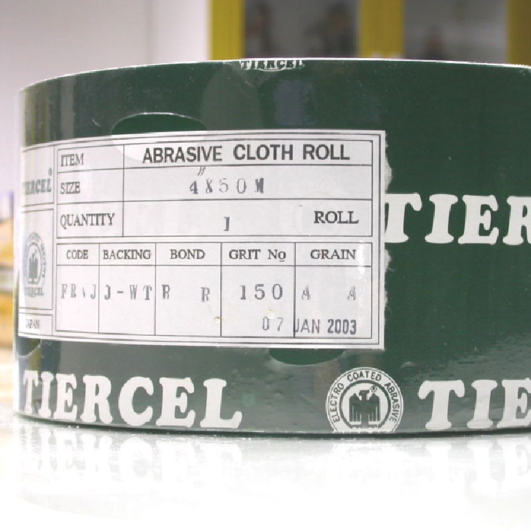 TIERCEL ผ้าทรายสายพาน MRAS-777 4x24” เบอร์  #120