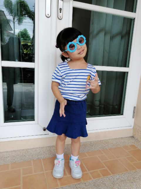 แว่นตาเด็ก แว่นตาแฟชั่น แว่นตาของเล่น Child Glasses ☆พร้อมส่ง☆(ดอกไม้) - รูปที่ 4