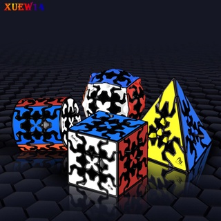 T8 Qiyi Magic Cube ลูกบาศก์เกียร์ 3x3 รูปทรงลูกบอล ของเล่นเกม มืออาชีพ