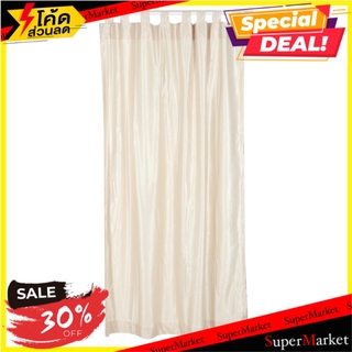 ผ้าม่านโปร่งห่วง HOME L&amp;S APRILY 135X220 ซม. สีทอง ผ้าม่านประตู CURTAIN HOME L&amp;S APRILY 135X220CM GOLD