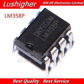 ใหม่ Lm358 Dip8 Lm358N Dip Lm358P 358 ใหม่อุปกรณ์เสริม 10 ชิ้น